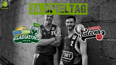 ProA: RÖMERSTROM Gladiators Trier vs. Nürnberg Falcons BC