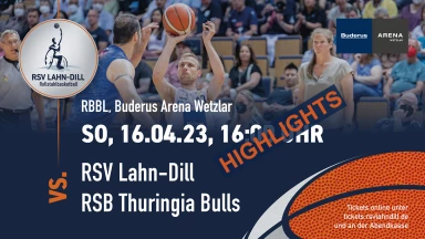 RSV Lahn-Dill VS RSB Thuringia Bulls DM Finale 1. Spiel   HIGHLIGHTS