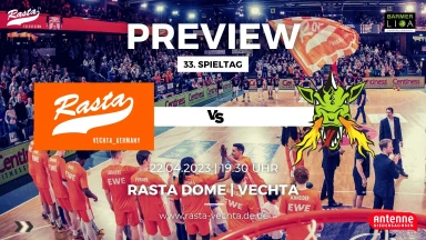 Preview: RASTA Vechta - Artland Dragons (20.4.23)