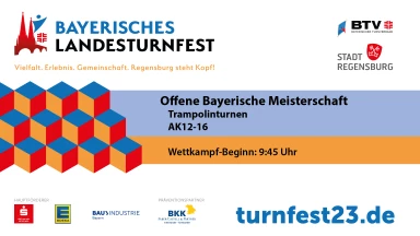 turnfest23 - Bayerische Meisterschaft Trampolinturnen, AK12-16