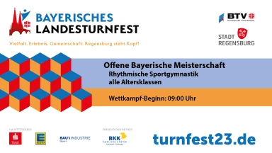 turnfest23 - Bayerische Meisterschaft Rhythmische Sportgymnastik