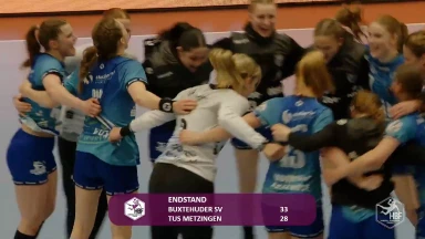 HBF: Buxtehude bezwingt Metzingen in heimischer Halle! Die Highlights vom Topspiel