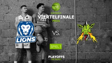 ProA Playoffs: PS Karlsruhe Lions vs. Artland Dragons - Spiel 1