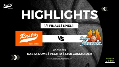 Highlights: RASTA Vechta - Phoenix Hagen 102:70 (5.5.23)