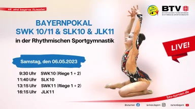 Bayernpokal SWK10/11 + SLK10 + JLK11 - Rhythmische Sportgymnastik