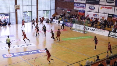 HBF: Schöner Angriff der Bietigheimerinnen und stark verwandelt von Mala