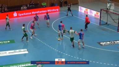 2. HBL: Spannung bis zum Schluss! Die Highlights des Nachholspiels Wölfe Würzburg vs. HC Motor Zaporizhzhia