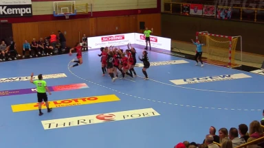 HBF: Lucie-Marie Kretzschmar zieht bei Freiwurf ab!