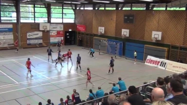 2. HBF: Foth netzt in der Drehung und im Fall