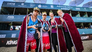 Anders Mol & Christian Sorum gewinnen beim King of the Court in Hamburg