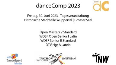 danceComp 2023 Grosser Saal Freitag Tagesveranstaltung