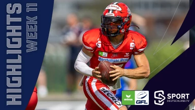 GFL: Unicorns erfolgreich im Verfolgerduell, Monarchs siegen deutlich - die Highlights der Week 11