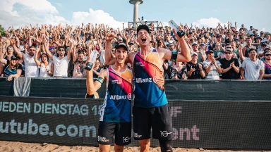 Beach EM: Ehlers/Wickler mit souveränem Auftaktsieg gegen österreichische Youngster