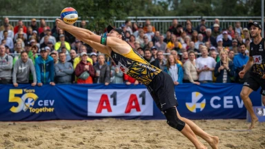 Beach EM: Ehlers/Wickler gewinnt Achtelfinale souverän!