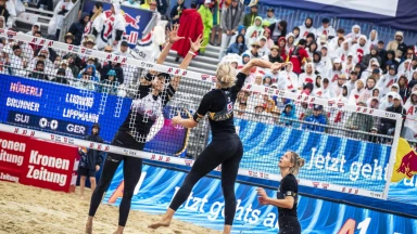 BEACH EM: Deutsche Duo Ludwig/Lippmann scheiden in dramatischem Halbfinale gegen Hüberli/Brunner aus!