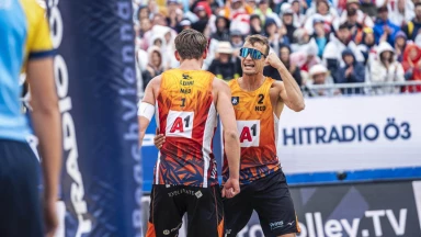 Beach EM: Luini/de Groot setzen sich gegen Popov/Reznik im Halbfinale durch!