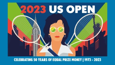 US Open: Celebrating 50 years of equal prize money