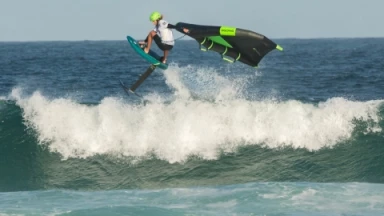 Teenager Suardiaz (ESP) & Guénolé (FRA) siegen bei GWA Wingfoil World Cup Brazil