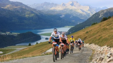 Neue Sieger in St- Moritz bei der 3. Etappe des Swiss Epic 2023