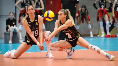 Volleyball EM der Frauen: 3:0-Sieg zwischen Ungarn und Belgien!