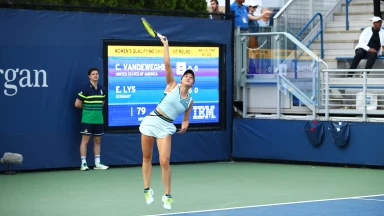 US Open 2023: E. Lys (GER) vs.  N. Parrizas Dias (ESP) - Qualifikation 2. Runde - Highlights