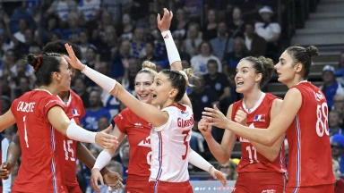 Em der Frauen: Enger Kampf im letzten Satz zwischen Frankreich und Rumänien