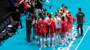 Em der Frauen: Spannendes Match zwischen der Türkei und Belgien