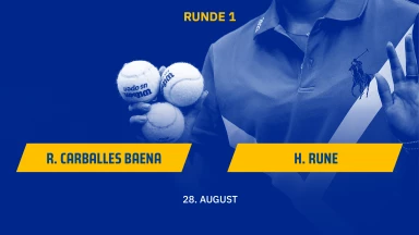 US Open: Kann Carballes Baena für Rune zum Stolperstein werden?
