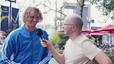 US Open: Alexander Zverev: "Eine der vielen Wetten, die sich jetzt echt in die Länge zieht"