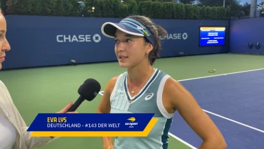 US Open: Eva Lys: "Das ist bis jetzt der schönste Moment meiner Karriere"
