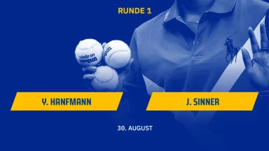 US Open: Yannick Hanfmann in der Night Session gegen Jannik Sinner