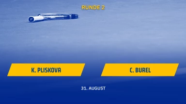 US Open 2023: K. Pliskova (CZE) [25] vs. C. Burel - kommentiert von Florian Heer - 2. Runde - Court 12