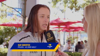 US Open: Iga Swiatek über ihr Match gegen Freundin Kaja Juvan