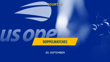 US Open 2023: G. Olmos/T. Pütz vs. D. Schuurs/H. Nys - kommentiert von Patrick Steimel - Achtelfinals - Court 17