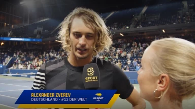 US Open: Alexander Zverev im Interview nach Achtelfinaleinzug gegen Dimitrov