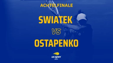 US Open 2023: I. Swiatek (POL) [1] vs. J. Ostapenko (LAT) [20] - unkommentiert - Achtelfinale - Arthur Ashe Stadium