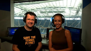 US Open 2023: Marcel Meinert & Antonia Wisgickl über den anstehenden Top-Tennis-Tag!