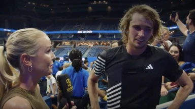 US Open 2023: Alexander Zverev nach dem Erfolg gegen Sinner im Interview