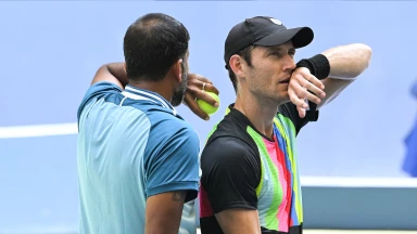 Highlights: Die Entscheidung im ersten Doppel-Halbfinale der US Open ist gefallen