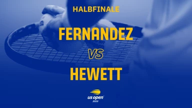 US Open 2023: G. Fernandez [3] vs. A. Hewett [2] - Halbfinale - Louis Armstrong Stadium