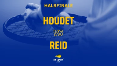 US Open 2023: S. Houdet vs. G. Reid - Halbfinale - Louis Armstrong Stadium