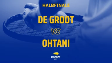 US Open 2023: D. De Groot [1] vs. M. Ohtani [4] - Fortsetzung - Halbfinale - Louis Armstrong Stadium