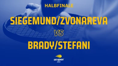 US Open 2023: L. Siegemund/V. Zvonareva [12] vs. J. Brady/L. Stefani - kommentiert von Markus Theil - Halbfinale - Louis Armstrong Stadium