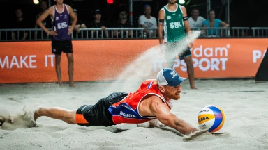 Borger/Ittlinger kämpfen im Viertelfinale beim Queen & King of the Court Turnier