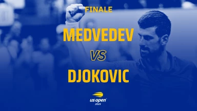 US Open 2023: D. Medvedev [3] vs. N. Djokovic (SRB) [2] - kommentiert von Matthias Stach und Boris Becker - Finale - Arthur Ashe Stadium