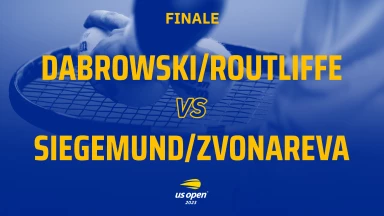 US Open 2023: G. Dabrowski/E. Routliffe [16] vs. L. Siegemund/V. Zvonareva [12] - kommentiert von Marcel Meinert - Finale - Arthur Ashe Stadium