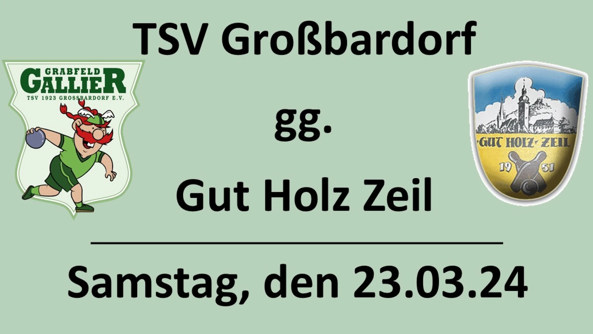 2. Bundesliga Mitte 120 Männer: TSV Großbardorf - Gut Holz Zeil