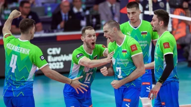 EM der Männer: Und die Bronzemedaille der Volleyball-EM geht an....