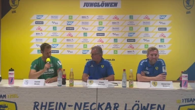 Pressekonferenz U23: RNL vs HC Oppenweiler-Backnang