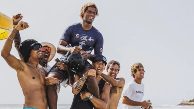 Erste Weltmeister beim GWA Wingfoil World Cup in Dakhla gekrönt